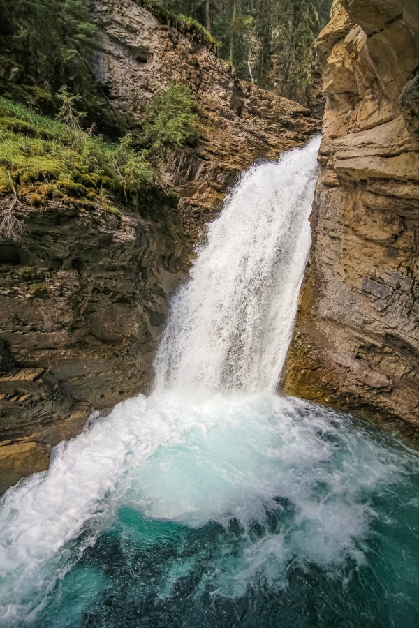 Glacial Waterfall Print
