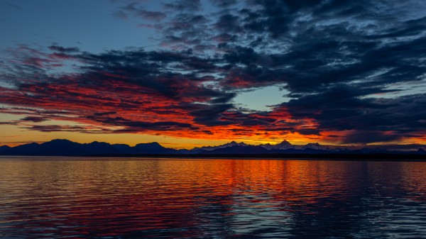 Alaskan Sunset Print