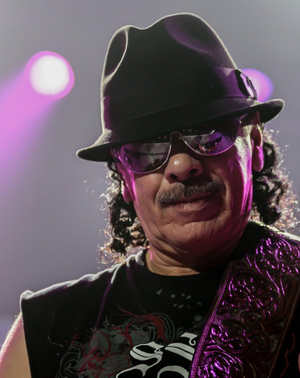Carlos Santana by Nicholas