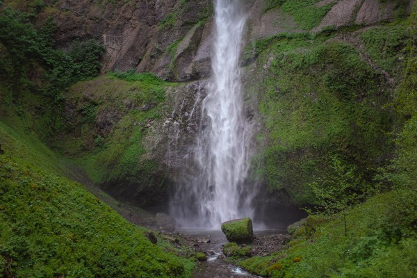 Upper Multnomah Falls by Nicholas