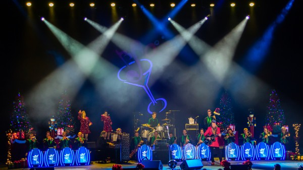 Brian Setzer Christmas Orchestra Print