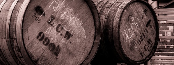 LCW Wine Barrel B&W by Nicholas