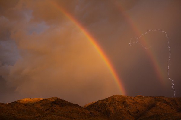 Rainbows and Lightning by Nicholas