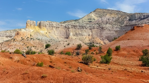 The Cliff Chimneys - OKeeffe Ghost Ranch by Nicholas