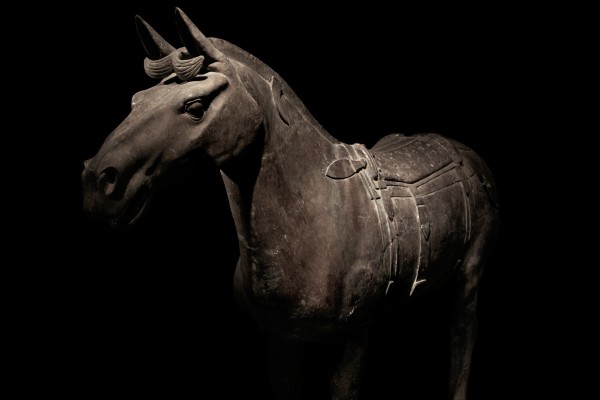 Terracotta Horse Print