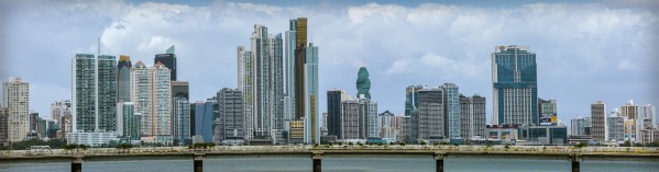 Panama City Panorama Print