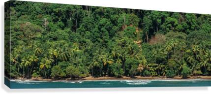 Costa Rica Beach Panorama  Canvas Print