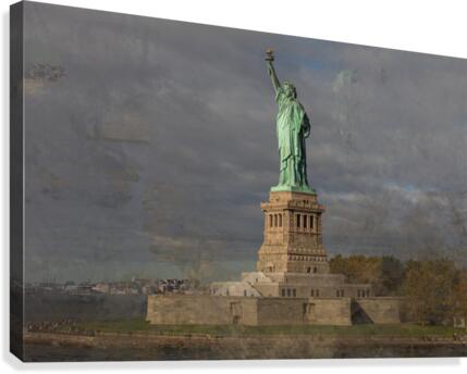 Ms. Liberty Canvas Print
