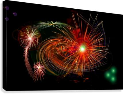 Firework Dream 4 Canvas Print