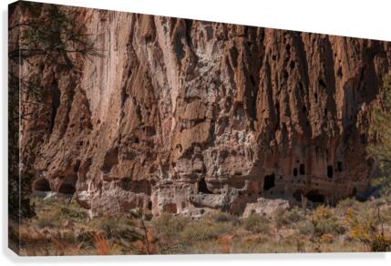 Bandelier Cliff Dwellings  Canvas Print