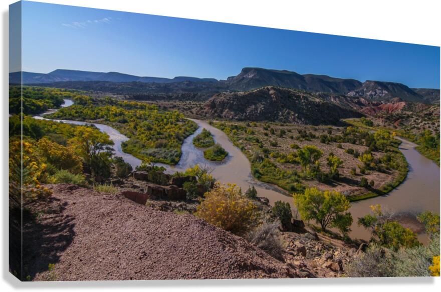 Chama River Canvas Print