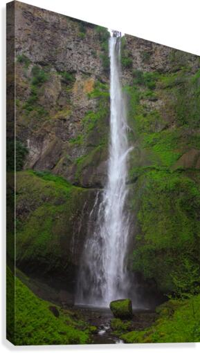 Full Upper Multnomah Falls Canvas Print