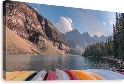 Moraine Lake Canada Canvas Print