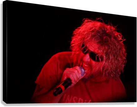 The Red Rocker Canvas Print