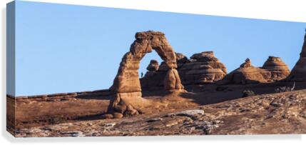 Delicate Arch Panorama Canvas Print
