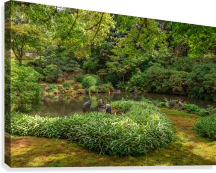 Japanese Garden Portland 9  Canvas Print