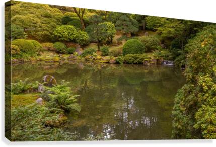 Japanese Garden Portland 5  Canvas Print