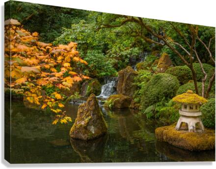 Japanese Garden Portland 4  Canvas Print
