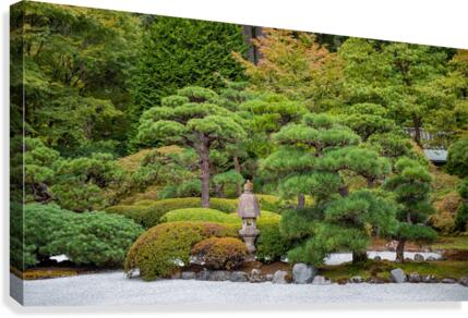 Japanese Garden Portland 12  Canvas Print