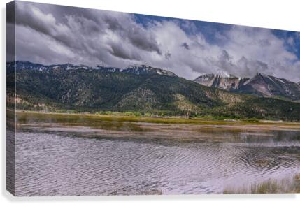 Misty Washoe Valley Canvas Print