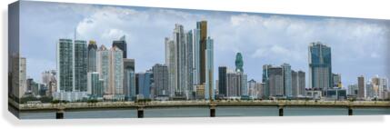 Panama City Panorama Canvas Print