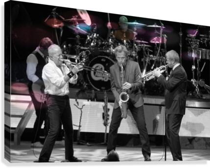 Chicago Front Men Canvas Print