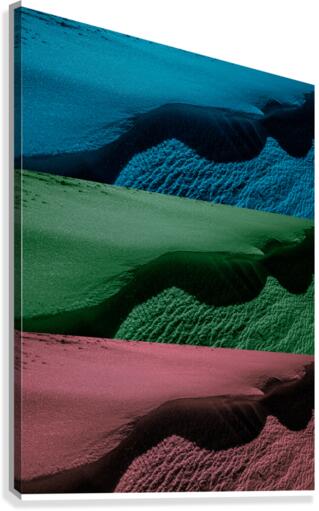 Cornice Colors Small White Trim Canvas Print