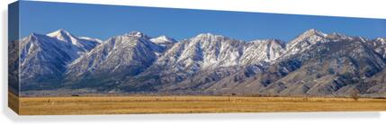 Carson Vally and Kingsbury Grade Canvas Print