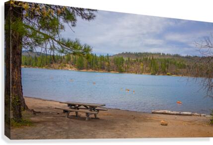 Lake Britton Swimming Area Canvas Print