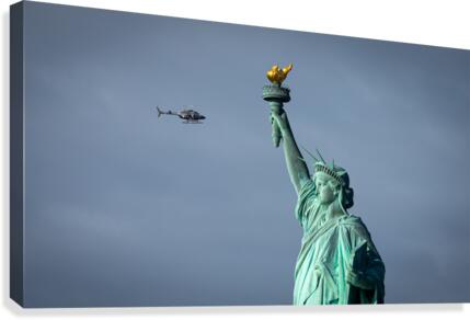 Liberty Fly By Canvas Print