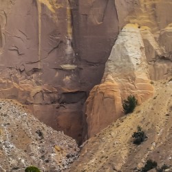 The Cliff Close Up Ghost Ranch