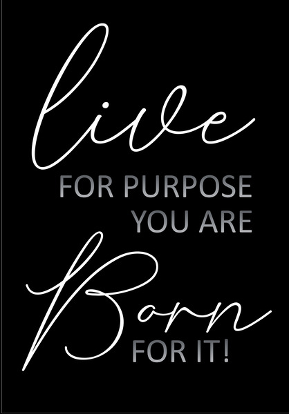 LIVE PURPOSE Print