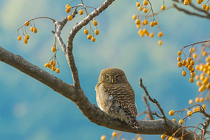 Asian Barred Owlet