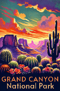 Grand Canyon National Park Canvas