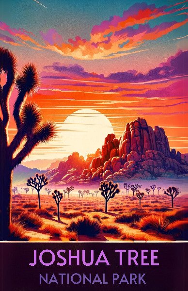 Joshua Tree National Park - Poster Print