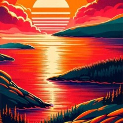 Acadia National Park - Poster