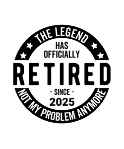 retiement legend 2025