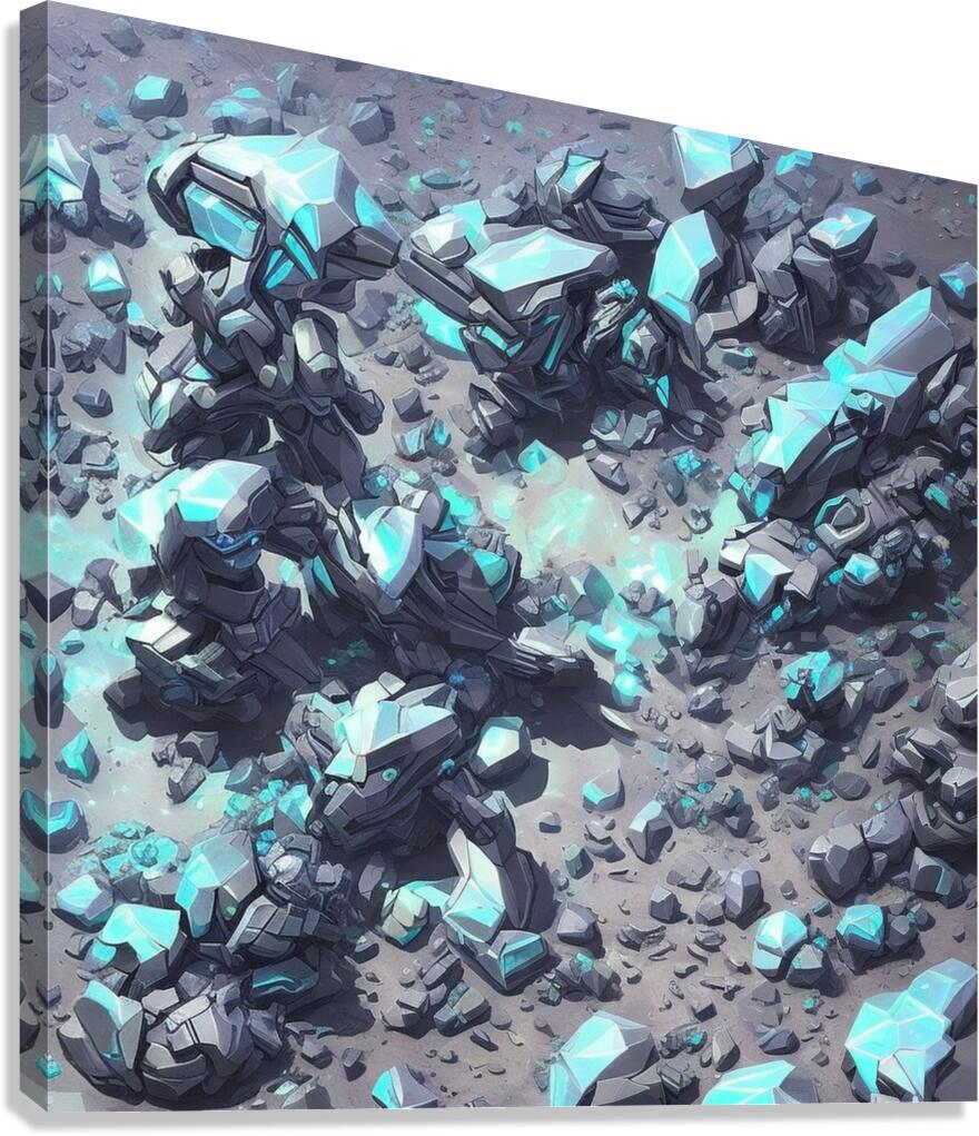 ultra detailed hiper realism digital a Canvas Print