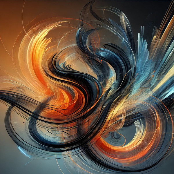 Ethereal Motion: A Dance of Light and Flow by ProLuca