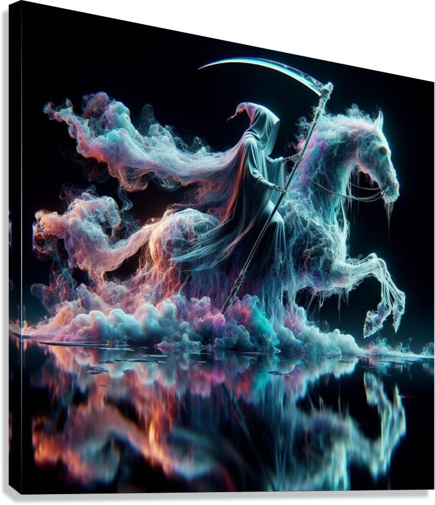 Night mare Canvas Print