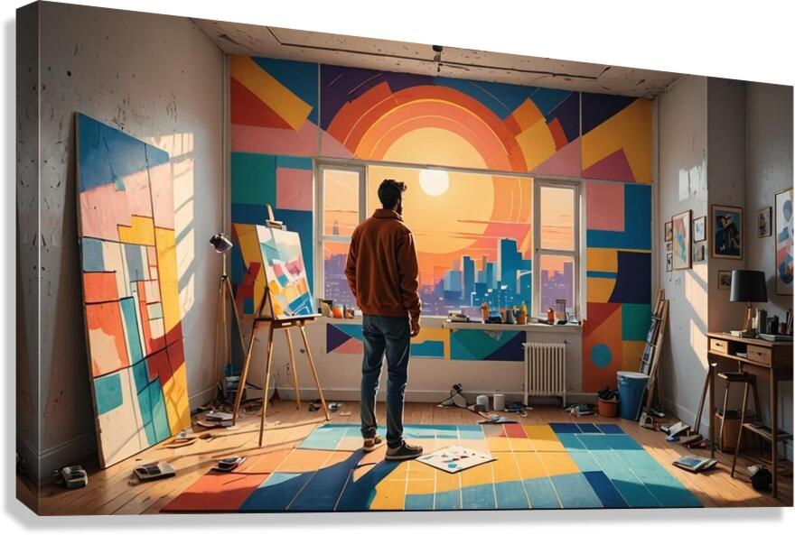 the future Canvas Print