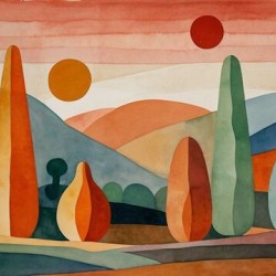 Watercolor art
