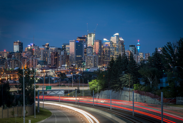 Calgary City Print