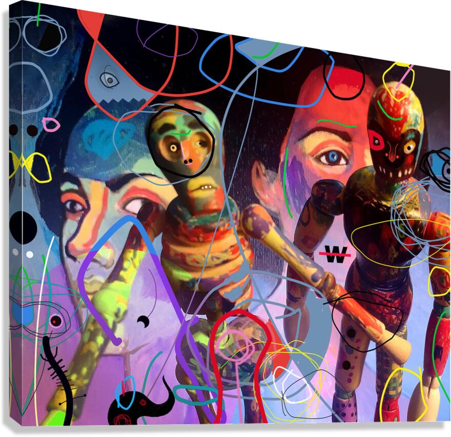 W Canvas Print