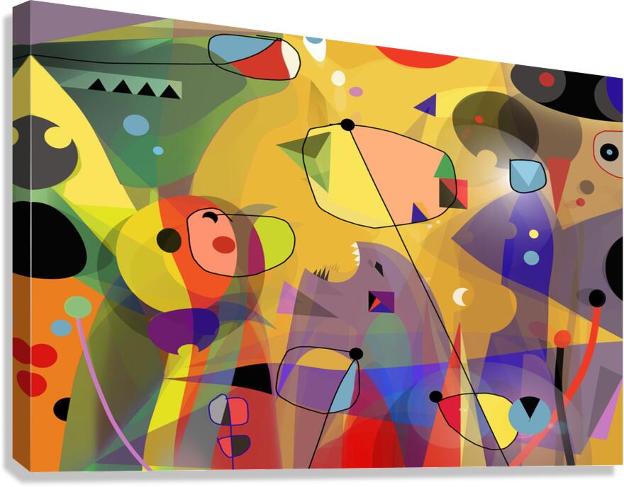 chomp Canvas Print