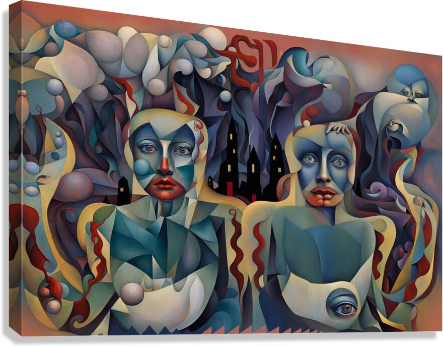 doubled2 Canvas Print