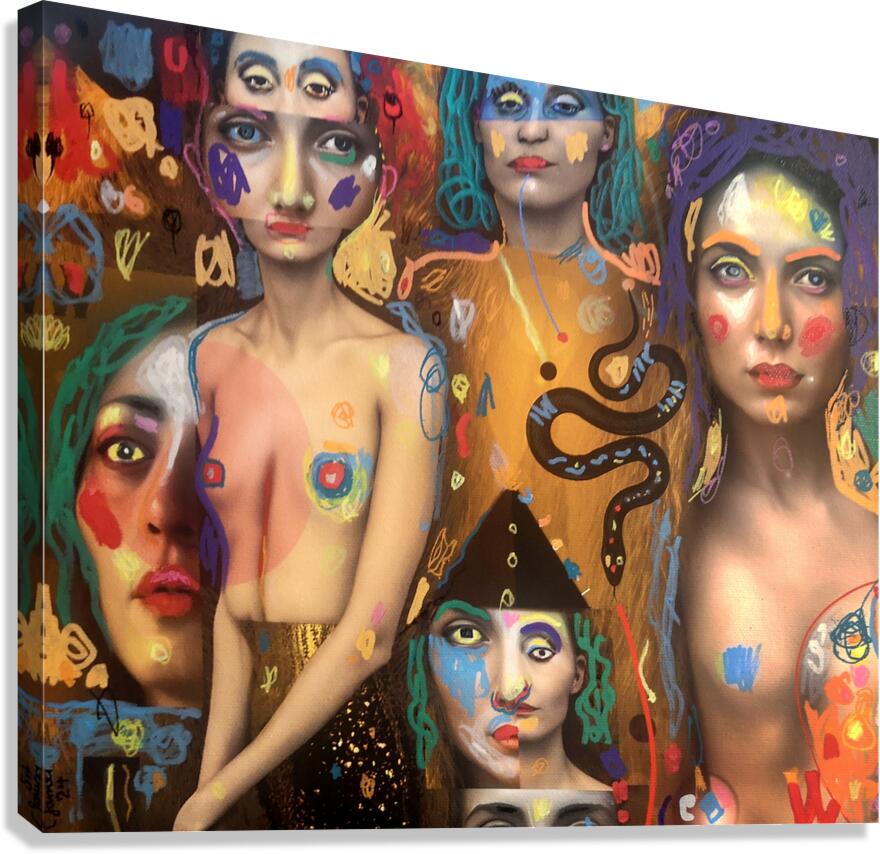tribes Canvas Print