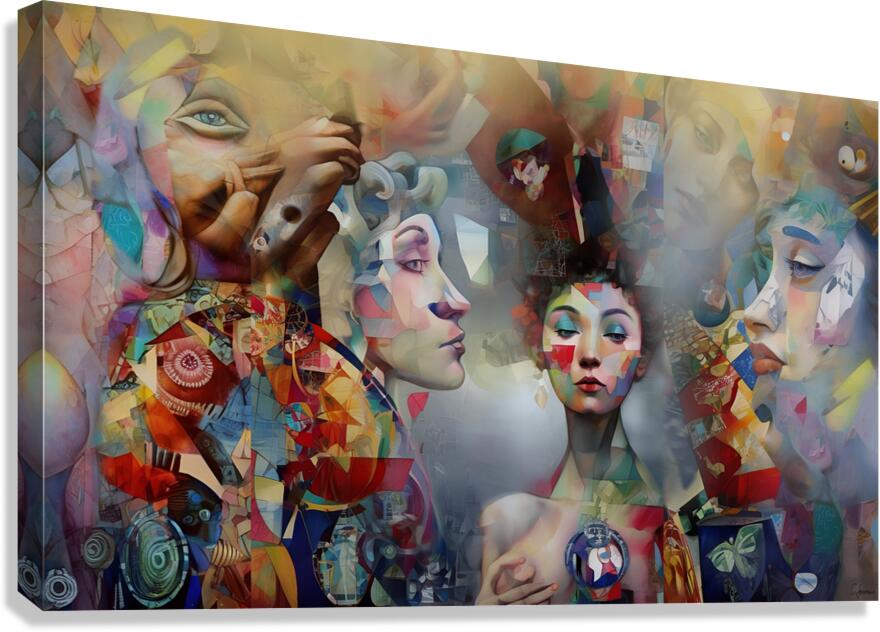 crystal Canvas Print