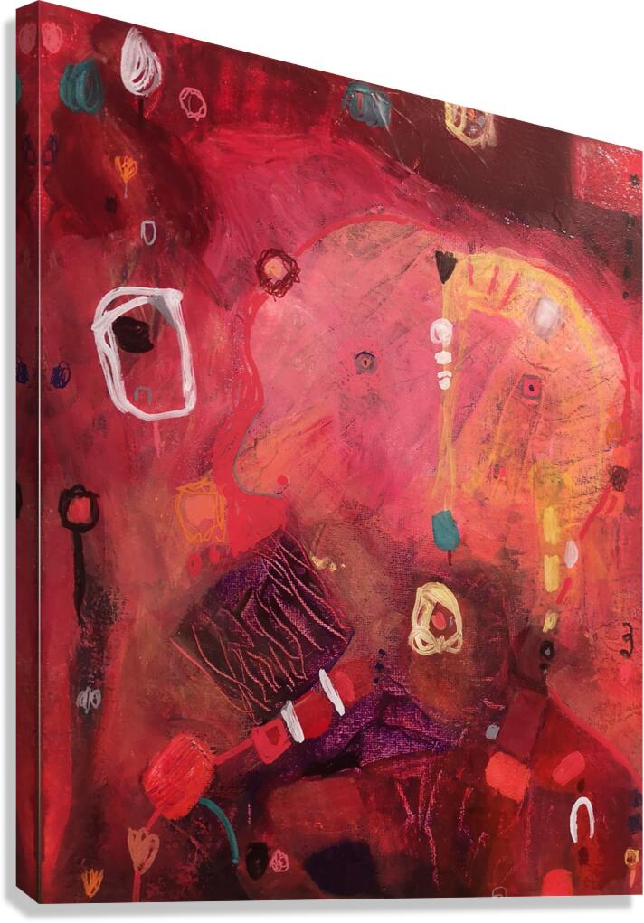 rouge2 Canvas Print