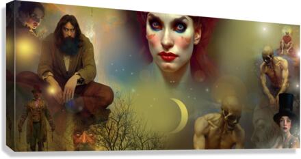 Madscape Canvas Print